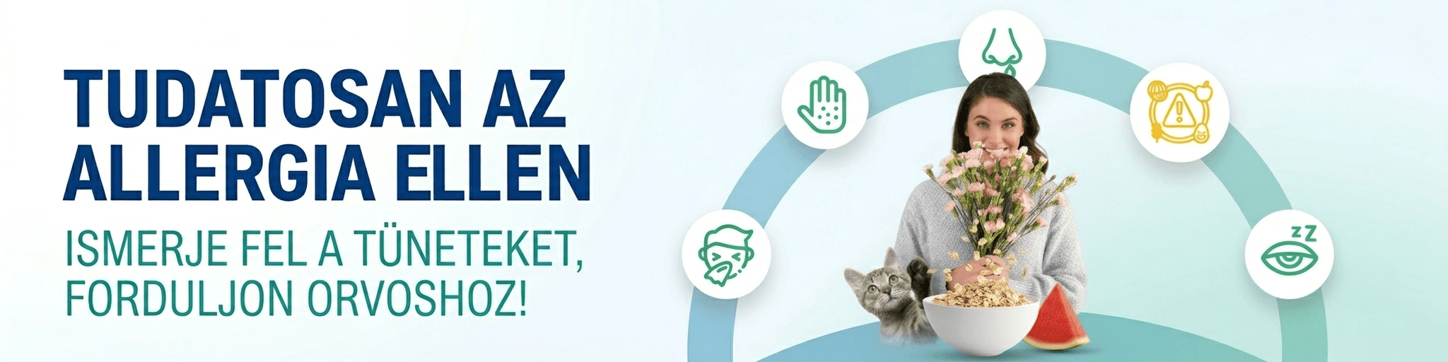 Tudatosan az allergia ellen